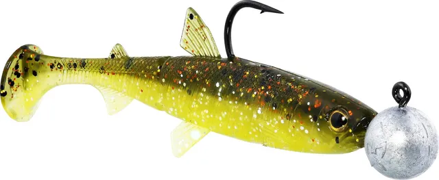 Westin HypoTeez Shadtail R'N'R Gummifisch 9cm 7g Dark Water 12