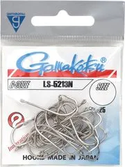 Gamakatsu LS-5213N Hooks 25pcs #8 Nickel Barbed