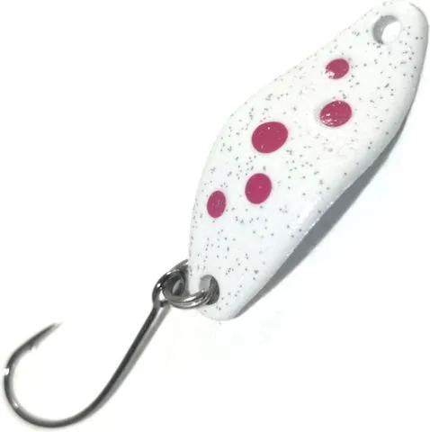 Troutwerk Spoon 1.5g 2.3cm White/Pink Dots