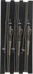 Korda Leadcore Leader Hybrid Lead Clip 3Stück 1m Kraut/Schlamm