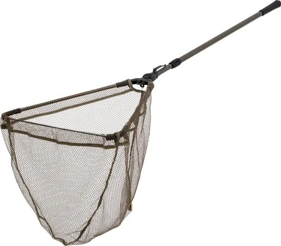 Zebco Teleskopischer Kescher 200cm 50x50cm Khaki