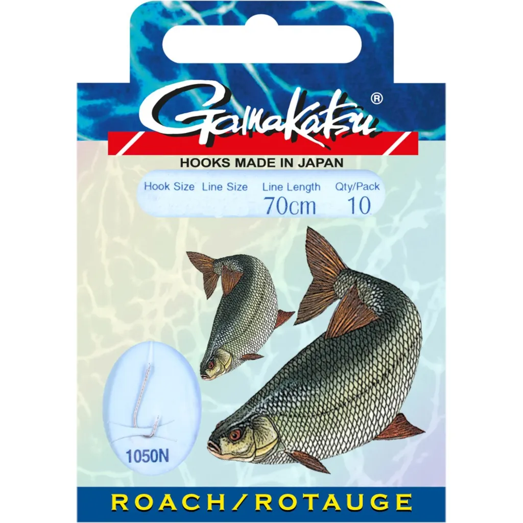 Gamakatsu Rotauge LS1050 Fertige Montagen #16 0.10mm 70cm