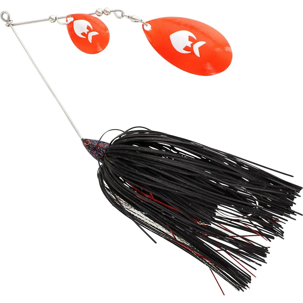 Westin Monster Vibe Spinnerbaits 45g Black Mamba