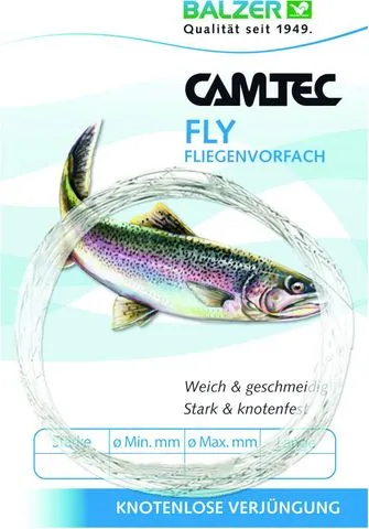 Balzer Colonel Fliegenvorfach Leader 2x 275cm Nylon