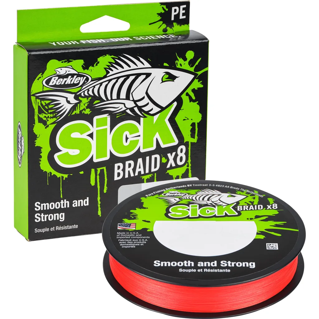 Berkley Sick Braid BSKBVS50-RD 0.29mm 26.4kg 300m