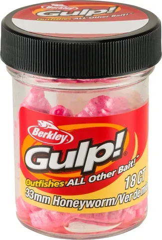 Berkley Gulp!® Honey Worm 3.3cm 65g Bubblegum