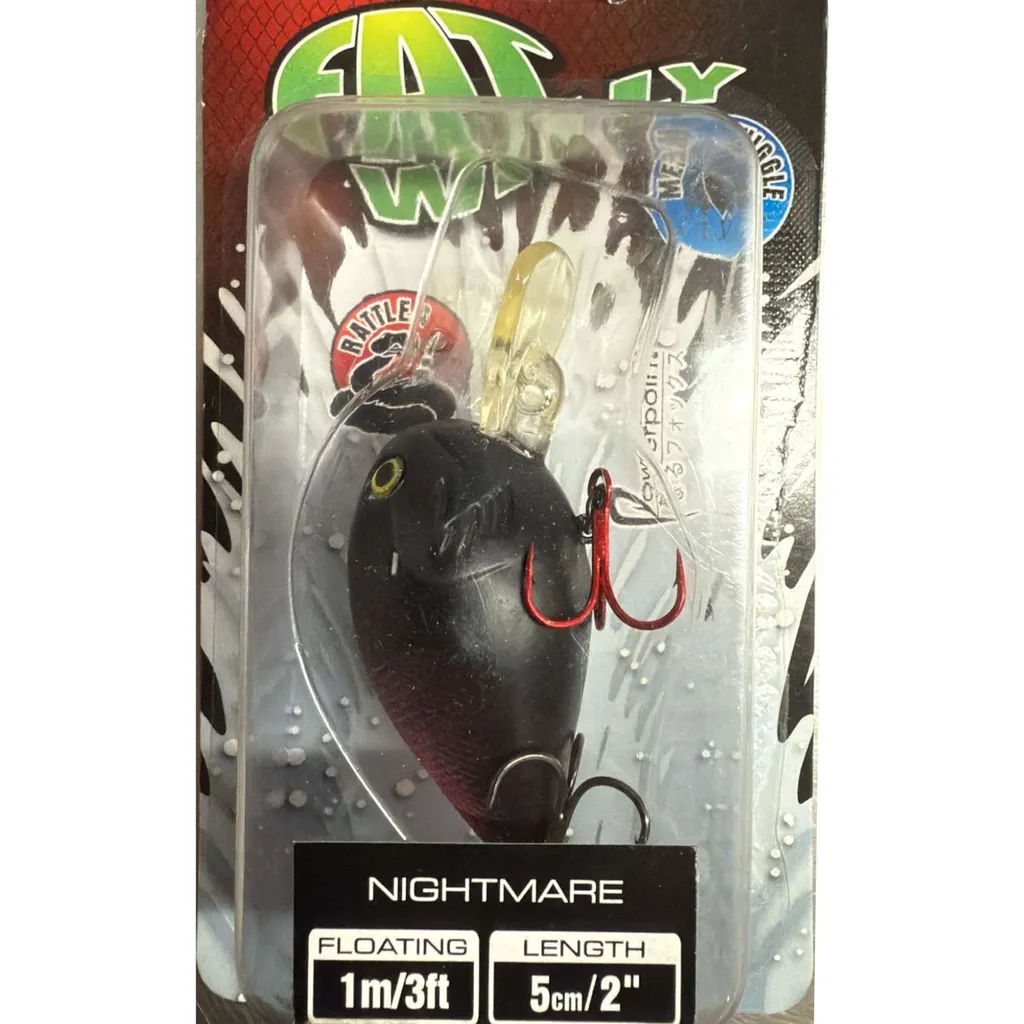 Fox Rage Fat Willy 2 Crankbait 5cm nightmare