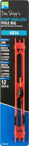 Preston Carp Shallow Stippmontage 4X14