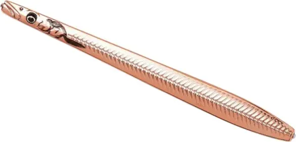 Savage Gear Line Thru Sandeel Nail 10cm 16g Copper Plating