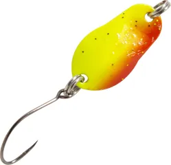 FTM Spoon Track 1.9cm 0.7g Gelb Orange Mit Glitter/Goldfarben