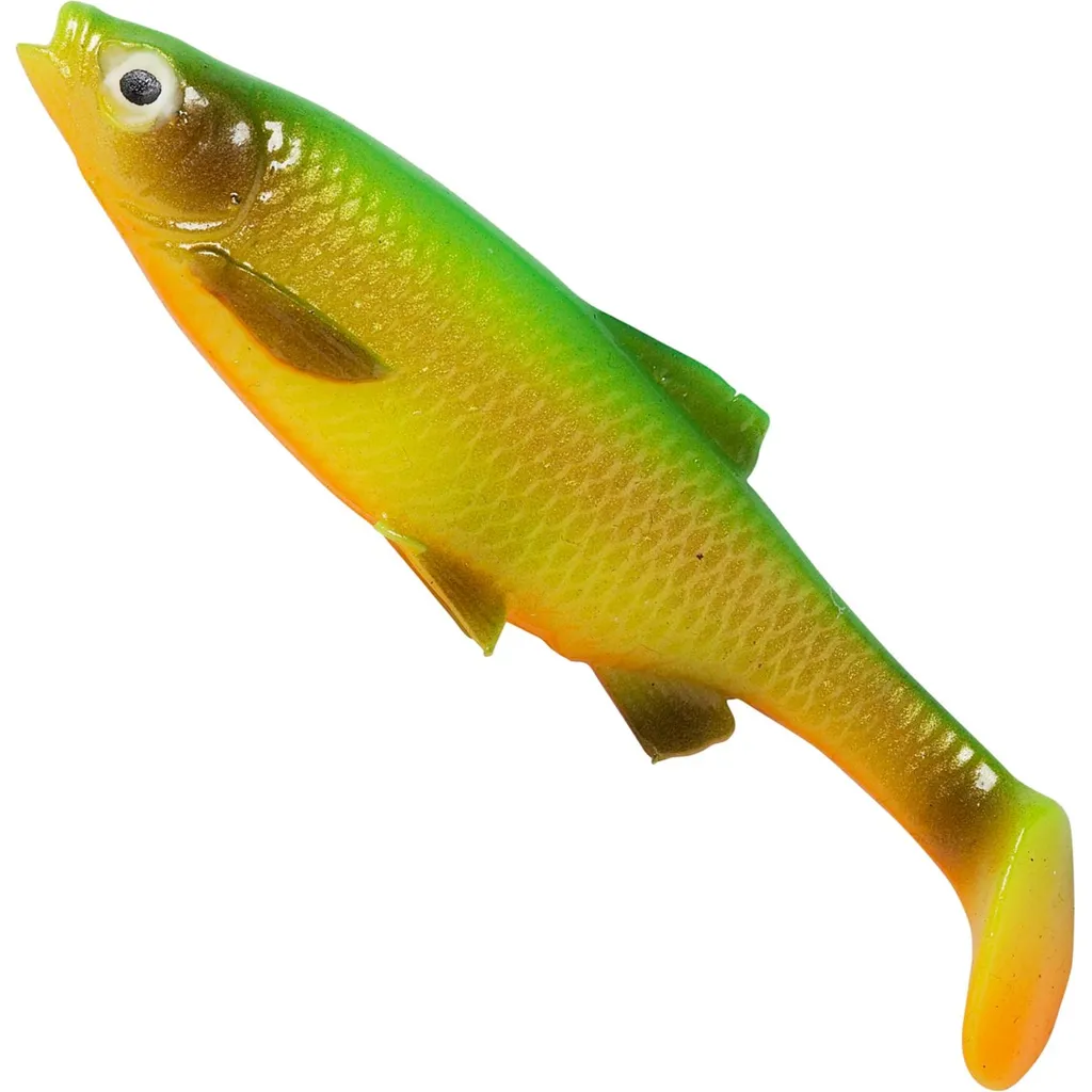 Savage Gear LB Roach Paddle Tail Gummifisch 10cm 10g Firetiger