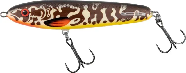 Salmo Sweeper Jerkbait 12cm Barred Muskie Sinking