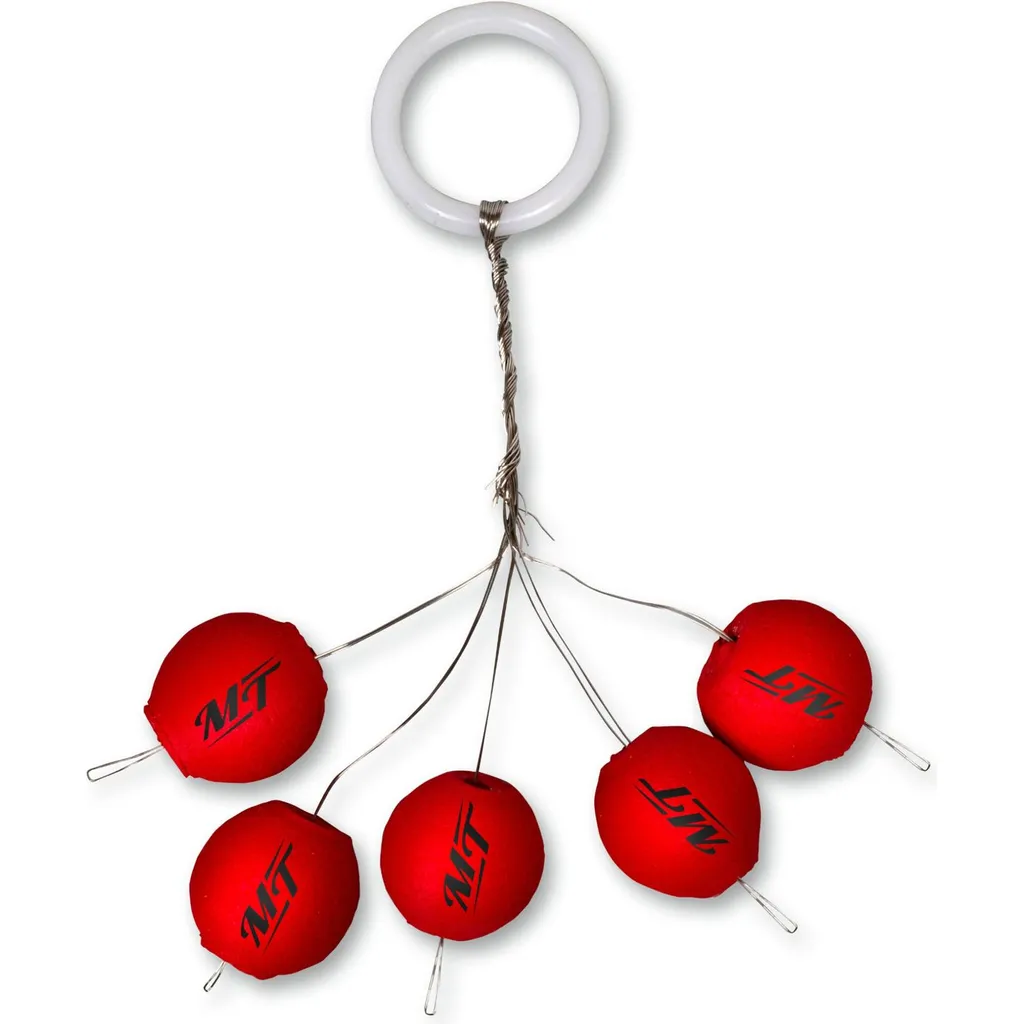 Quantum Magic Trout Standard Pilot Rund Pose 10mm EVA Neon Rot