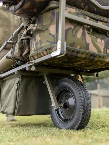 Fox Voyager Barrow 90–113cm 14.76kg Steel Pneumatic