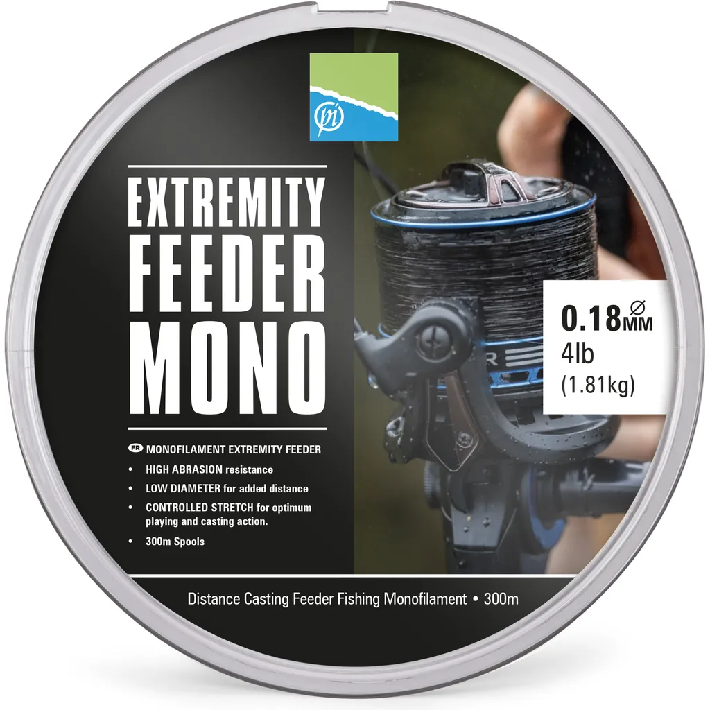 Preston Extremity Feeder Mono Monofile Schnur 0.23mm 2.72kg 300m