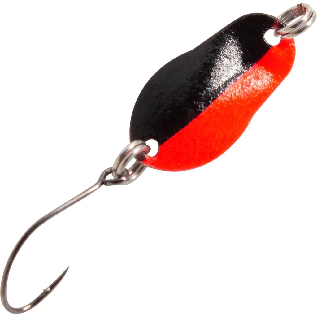 FTM Spoon Track Blinker 0,7g 1,9cm Schwarz Rot Schwarz Rot
