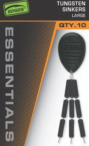 Fox Edges Tungsten Sinkers Large