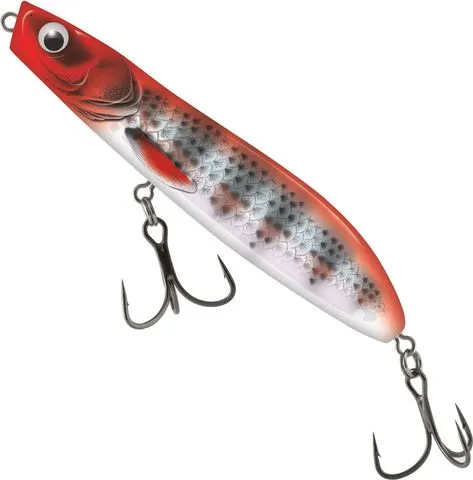 Salmo Rattlin Stick 11cm 21g Holo Red Head Striper