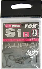 Fox Kuro S1 Series barbless Hook #10