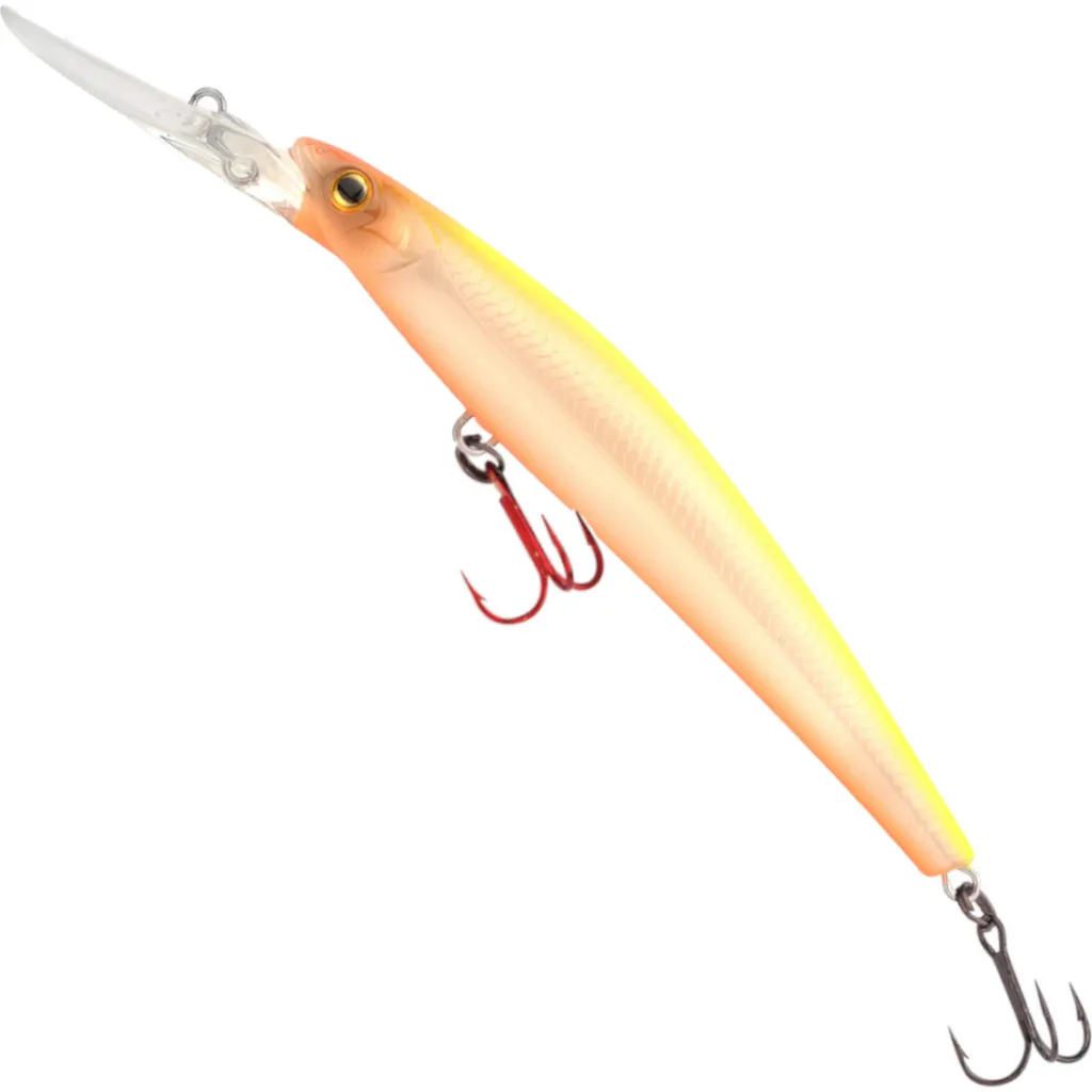 Spro Ikiru Jerk Wobbler Chartreuse Back
