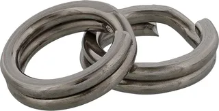 Westin Power Splitring Spaltring Ø10.5mm 90kg 10pcs Black Nickel