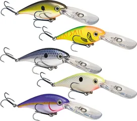 Strike King Lucky Shad Walleye Crankbait 7.5cm 14.2g Violet Alewife