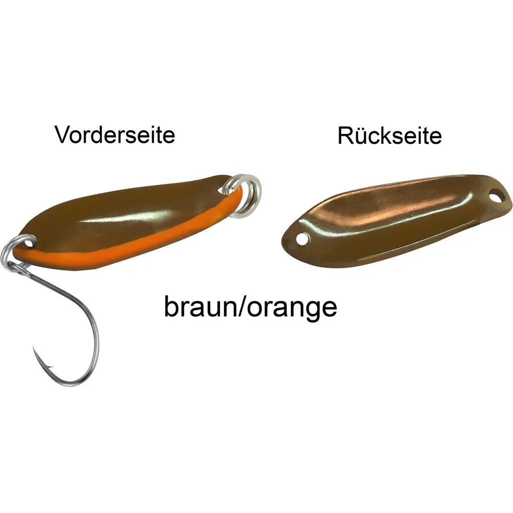 FTM Spoon Boogie Blinker 1.6g Braun Orange