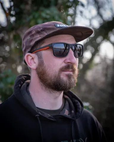 Fox Collection Polarized Glasses Black Grey