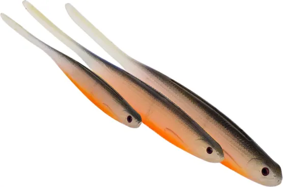 Westin ShadTeez Pin-Tail Gummifisch 13cm 6g Hot Olive