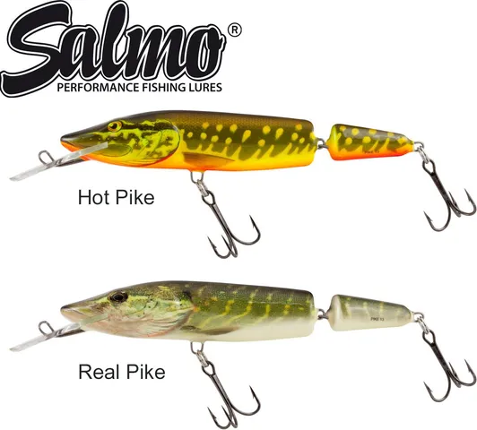 Salmo Pike Jointed Deep Runner Crankbait 13cm 2–3m