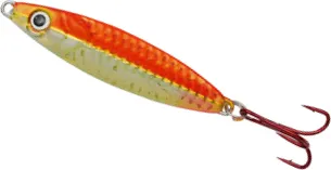 Kinetic Dragon Skirted Jigs 80g 9.5cm Gold Orange