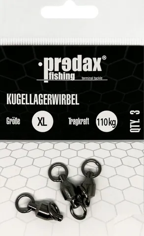 Predax Kugellagerwirbel black nickel 110kg