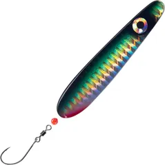 Troutwerk Inline Blinker Sea Trout Lure 93288 7.4cm 22g Black Green Holo
