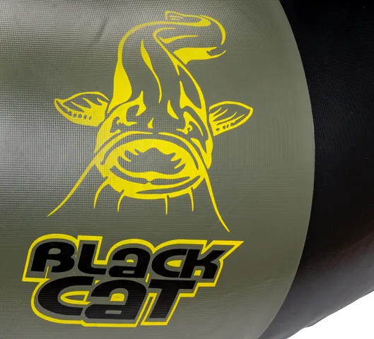 Black Cat Battle Boat Belly Boat 170cm PVC
