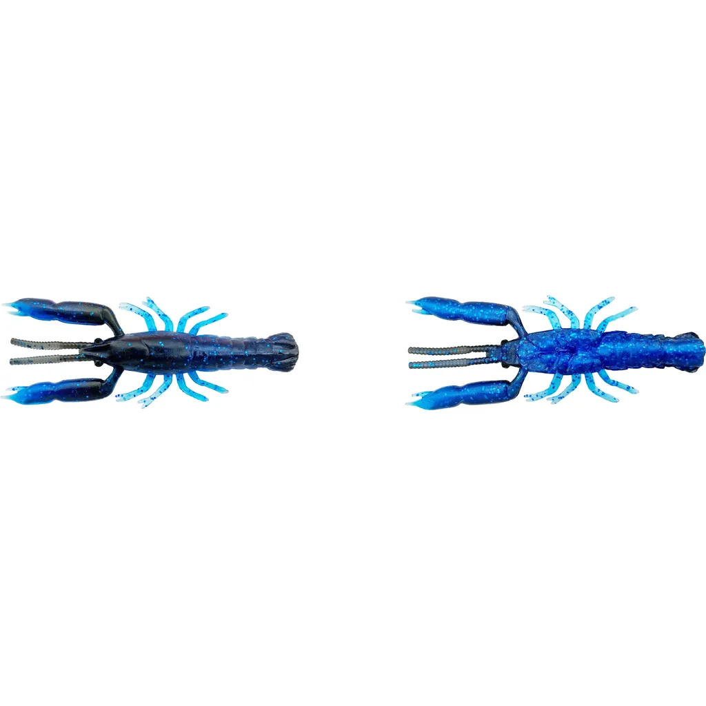 Savage Gear 3D Crayfish Rattling Gummiköder 6.7cm 2.9g Blue Black