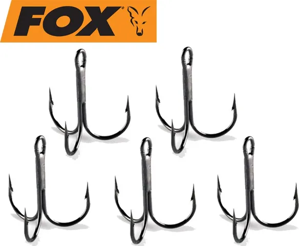 Fox Carbon Treble Hooks #8