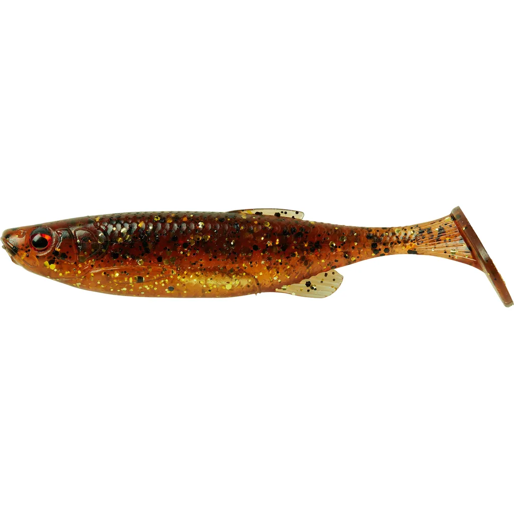 Savage Gear Fat Minnow T-Tail Softbait 13cm 20g Motor Oil UV