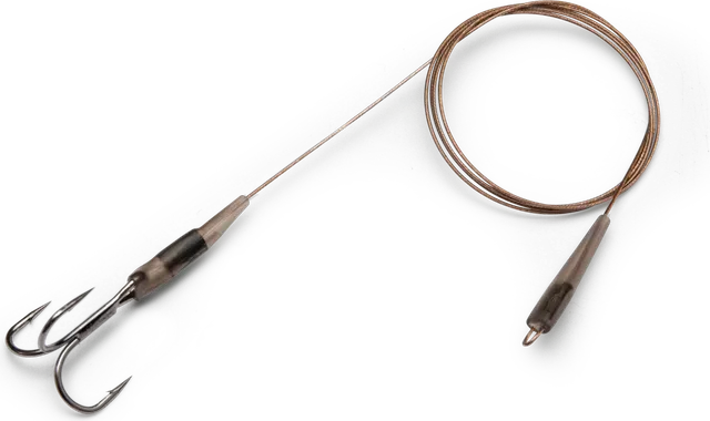 Zebco DB Series Float Rig Leader 14kg 2 Carbon Steel Camo Steel