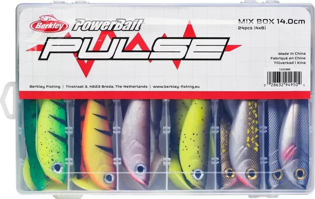 Berkley Pulse Shad MixBox 14cm 24pc