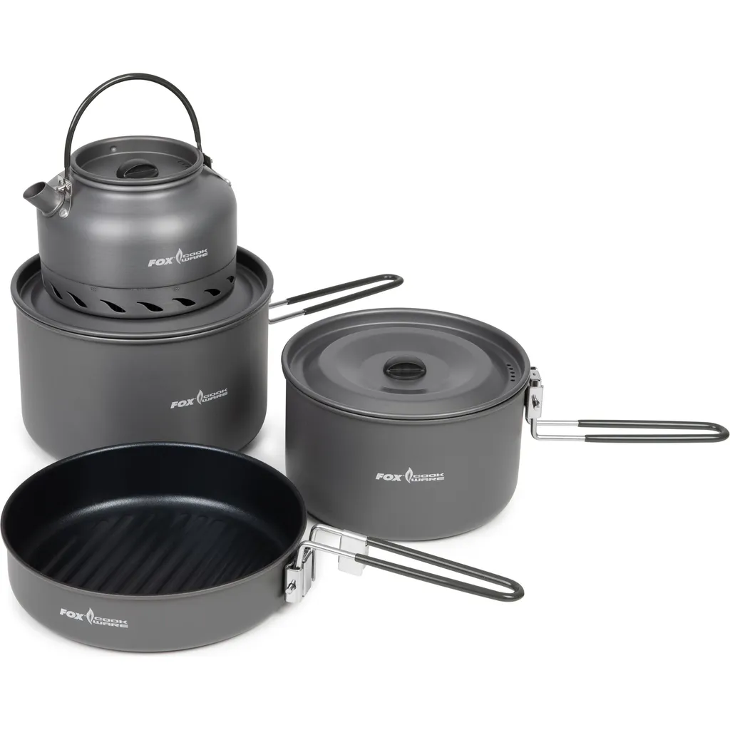 Fox Cookware 4 piece Deluxe Cook Set CCW037 1.9L 2.8L
