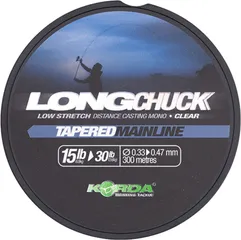 Korda Long Chuck Tapered Mainline 0.33–0.47mm 15–30lb