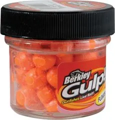Berkley Gulp! Floating Salmon Eggs 32pc 16g Fluorescent Orange