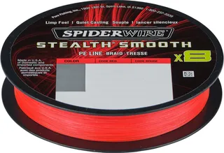 Spiderwire Stealth Smooth8 X8 PE Braid 0.23mm 23.6kg CODE RED