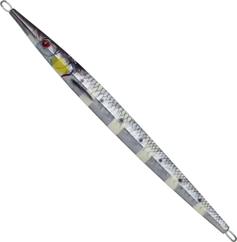 Savage Gear 3D Needle Jig 21.5cm 120g Glow Zebra PHP