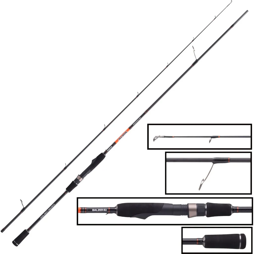 Balzer Shirasu Mini Crank & Shad Spinnrute 1.96m 6–21g 2pc