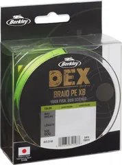 Berkley DEX x8 0.06mm 300m 5.4kg Chartreuse