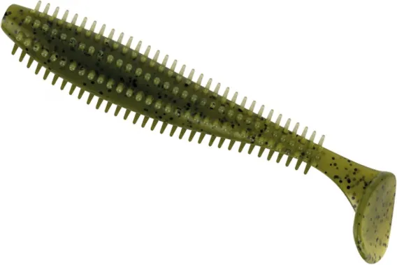 Fox Rage Spikey Shad 9cm Green Pumpkin