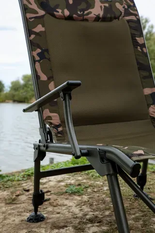 Fox Duralite Recliner XL Arm Chair 4.3kg 54cm 56cm 150kg