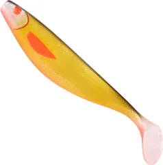 Balzer Shirasu Booster Shad Gummiköder 6cm Amber