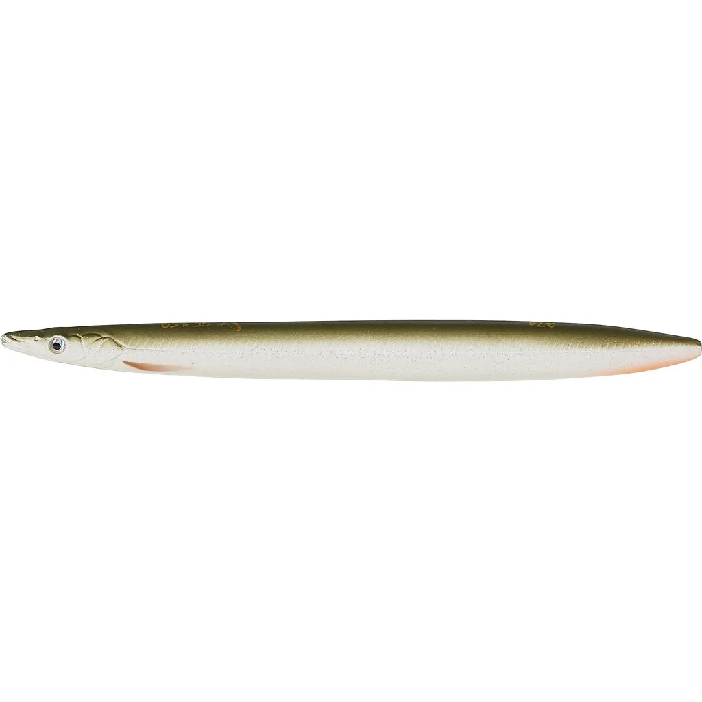 Savage Gear 3D Line Thru Sandeel Meerforellenköder 8.5cm 11g Matt White Tobis
